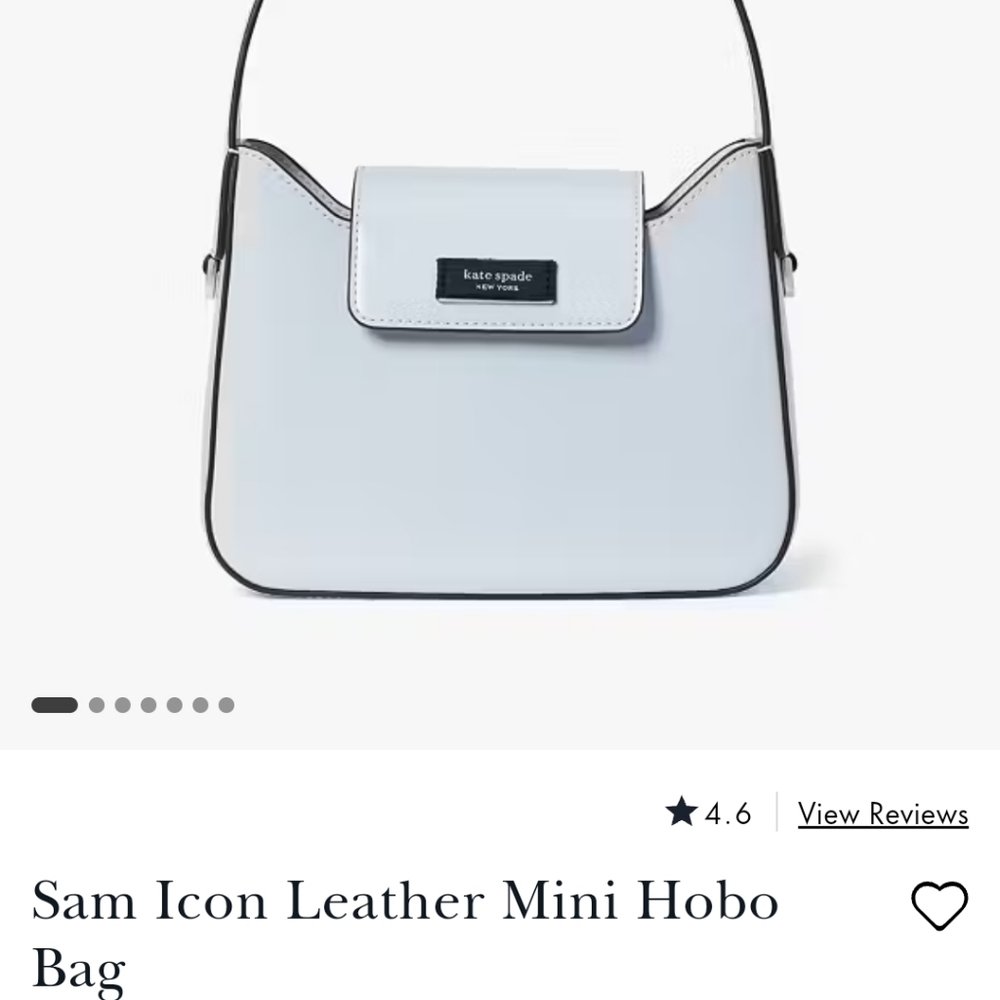 Kate Spade Sam Icon Leather Mini hobo